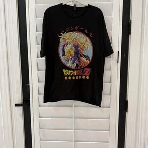 Dragon Ball Z Anime Graphic‎ T Shirt Black M&O Fine XL Anime Manga